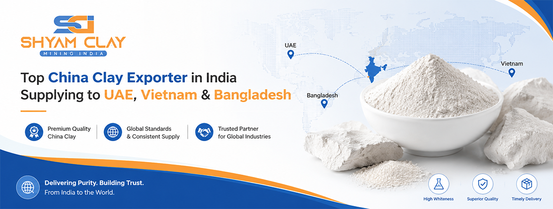 china clay Exporter in india