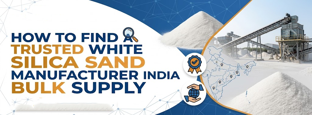 White Silica Sand Manufacturer in India