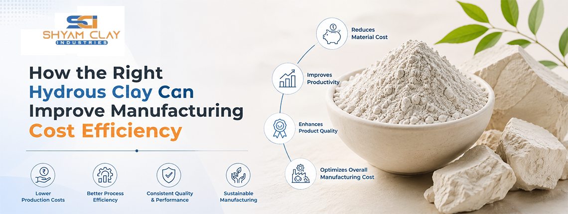 Hydrous clay manufacturer in india