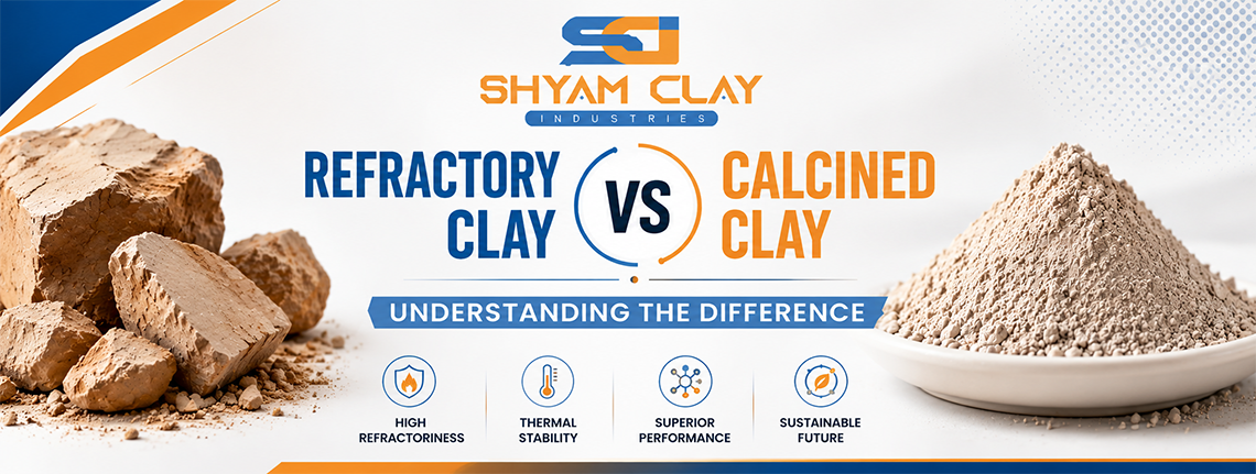 Refractory clay and china clay