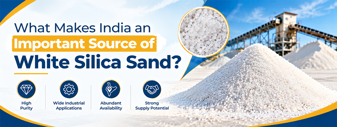 What Makes India an Important Source of White Silica Sand?